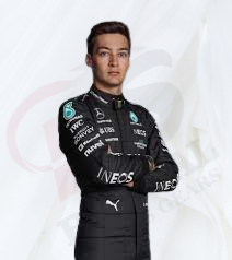 George Russell 2023 F1 Race Suit Mercedes-Benz Race suit