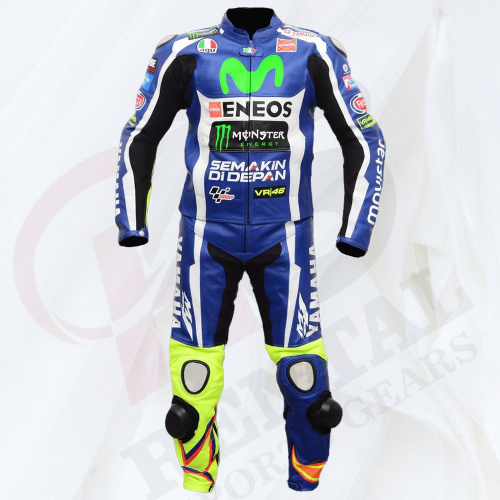 Valentino Rossi MotoGp Motorcycle Leather Suit 2016