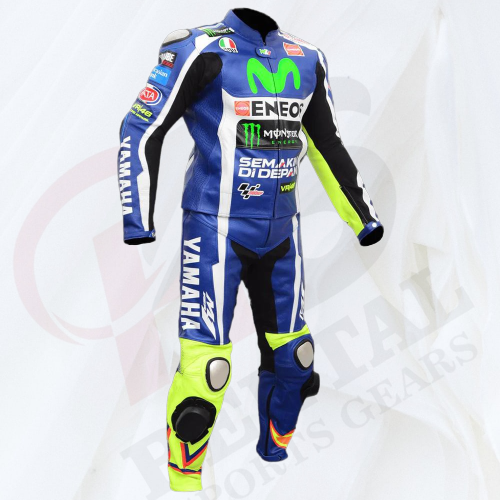 Valentino Rossi MotoGp Motorcycle Leather Suit 2016