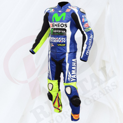 Valentino Rossi MotoGp Motorcycle Leather Suit 2016