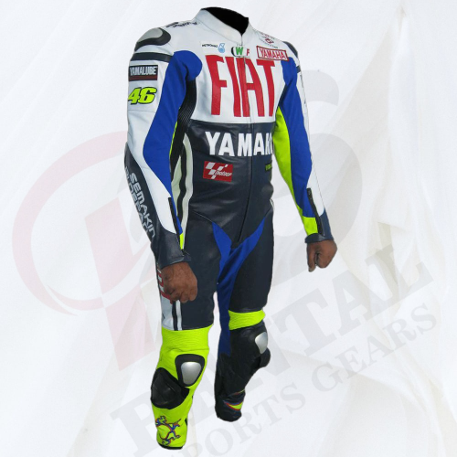 Valentino Rossi Yamaha Fiat MotoGp Suit 2009