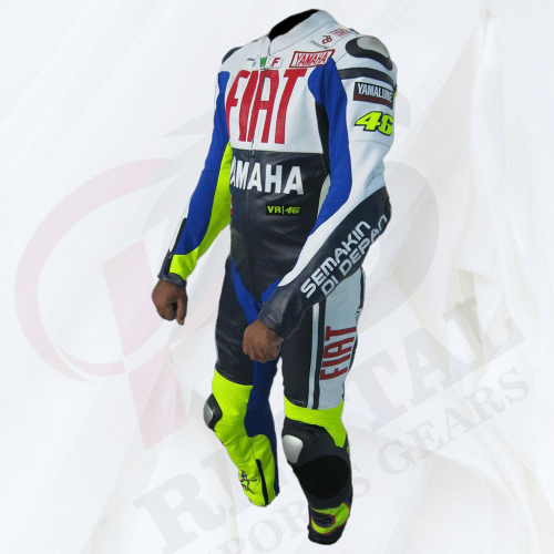 Valentino Rossi Yamaha Fiat MotoGp Suit 2009