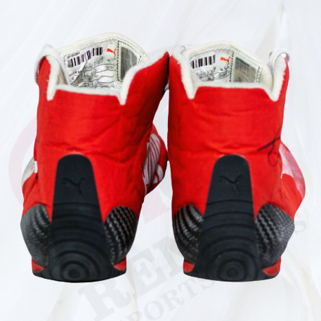 2017 Sebastian Vettel Race Scuderia Ferrari F1 Boots