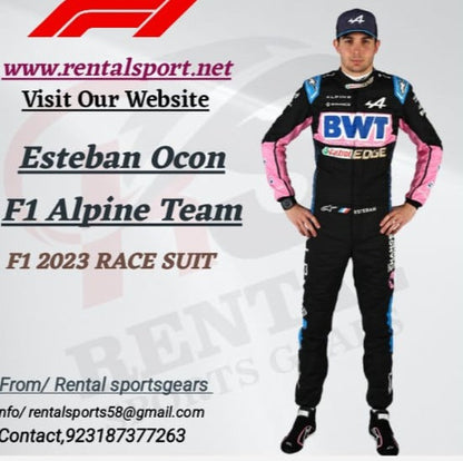 Esteban Ocon Team Alpine 2023 F1 Race Suit
