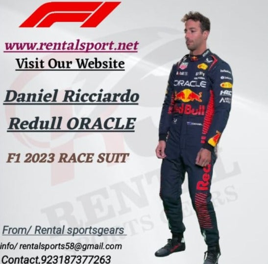 Redbull ORACLE Daniel Ricciardo 2023 Suit F1 Race Suit