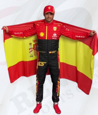 Carlos Sainz Ferrari 2023 Grand Prix race suit F1