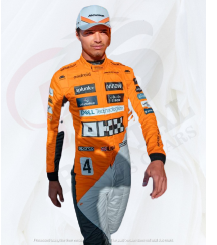 Lando Norris Mclaren 2023 Spanish GP F1 Race Suit