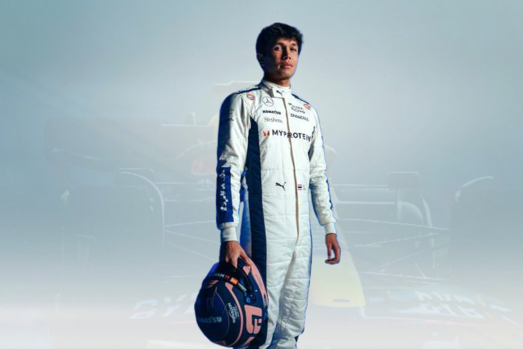 F1 Alex albon 2024 Race Suit Williams Racing