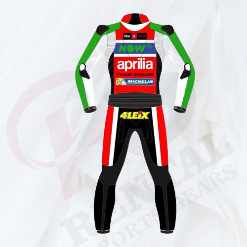ALEIX ESPARGARO MOTOGP APRILIA SUIT 2017 LEATHER APRILIA RACING SUIT - Rental Sports