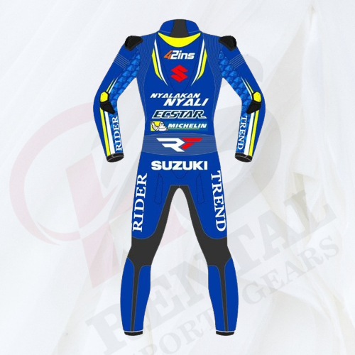 ALEX RINS SUZUKI MOTOGP 2018 LEATHER SUIT Motorbike