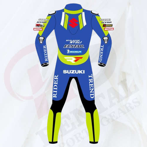 ALEX RINS SUZUKI MOTORBIKE motogp LEATHER SUIT - Rental Sports