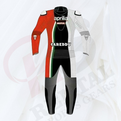 APRILIA MOTOGP RACE Leather Motorbike Racing SUIT - Rental Sports