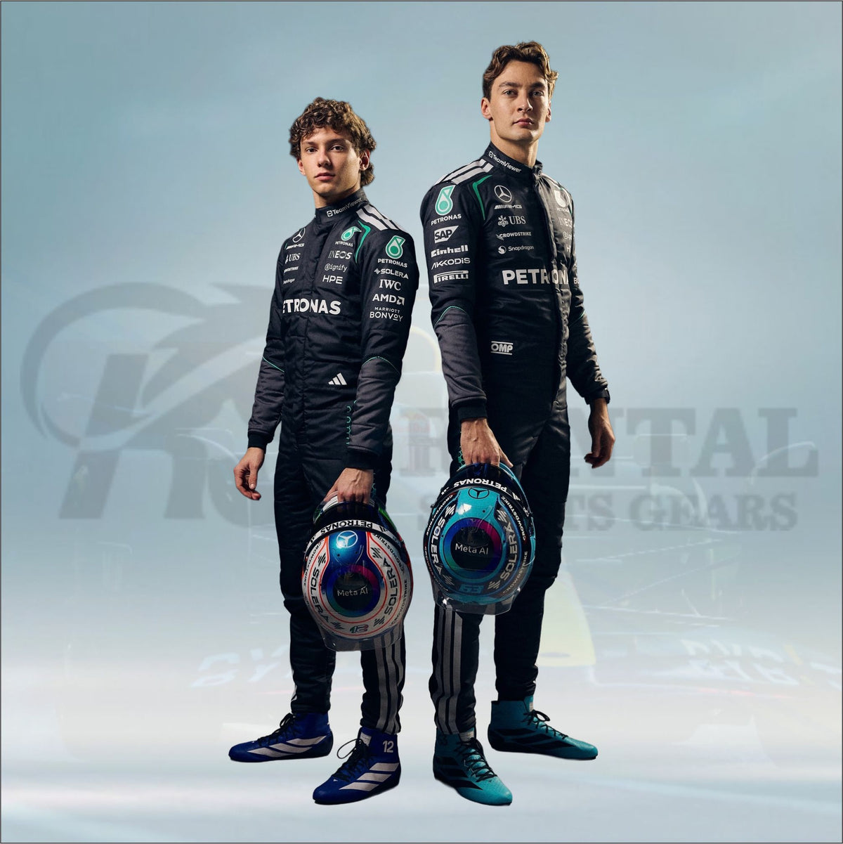 Andrea Kimi Antonelli 2026 racing suit full design