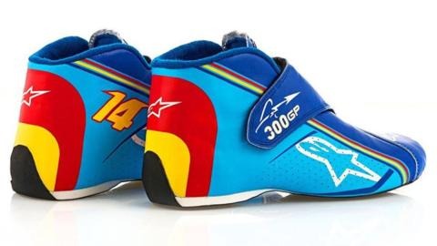 Fernando Alonso's 300th Grand Prix Race F1 Shoes & Boots - Rental Sports