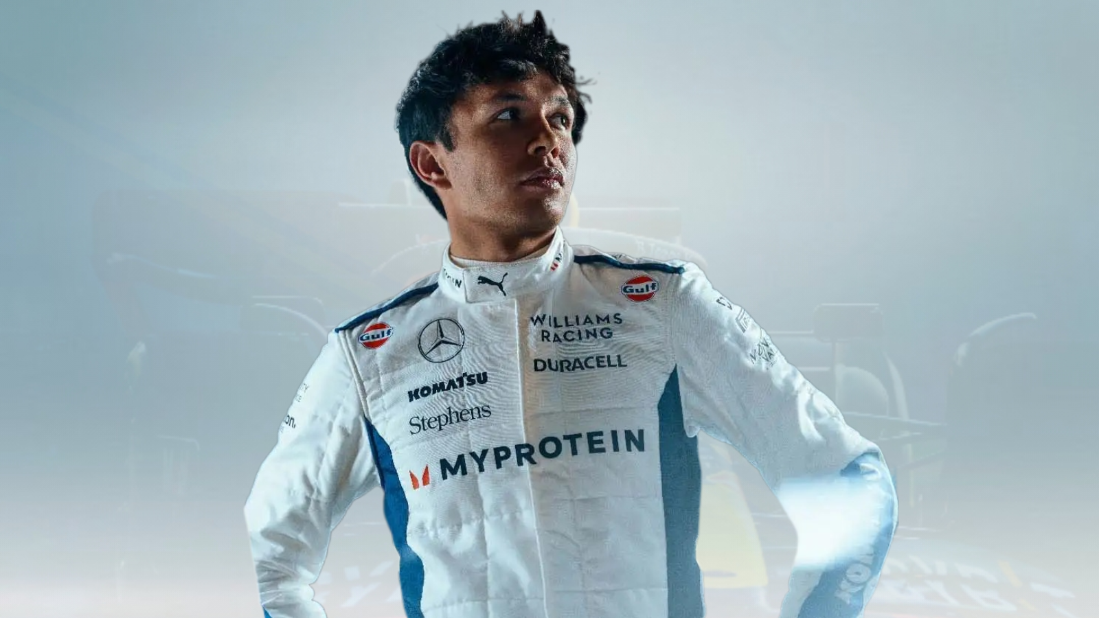 F1 Alex albon 2024 Race Suit Williams Racing