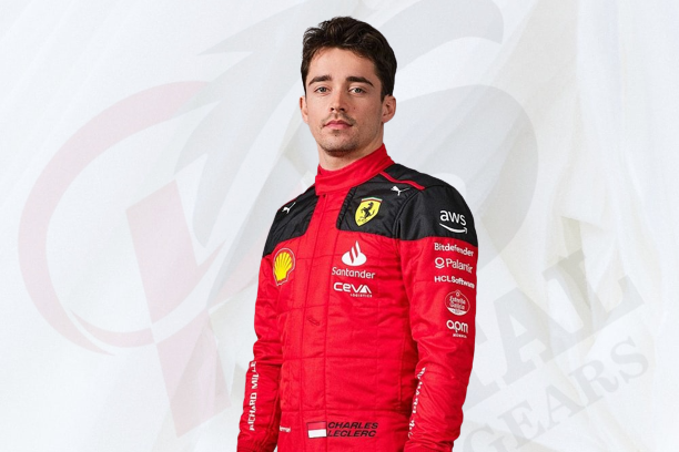 F1 Charles Leclerc Ferrari 2023 Suit Race Suit