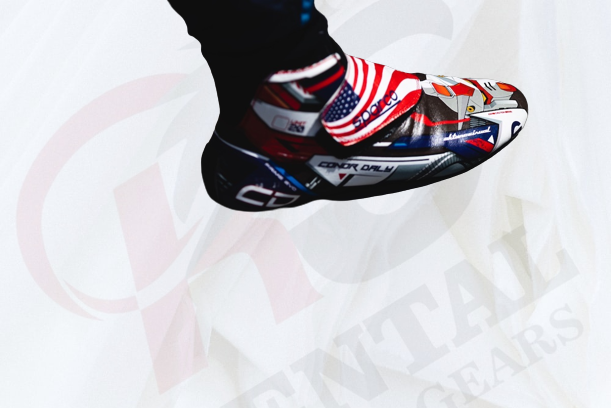 2022 Conor Daly Race Ed Carpenter Racing IndyCar Boots - Rental Sports