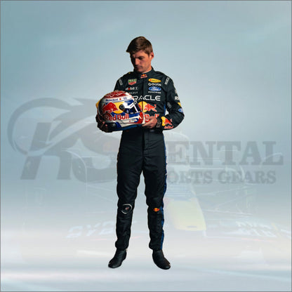Custom 2026 Max Verstappen Red Bull Racing F1 race suit