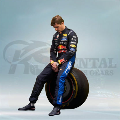 Custom 2026 Max Verstappen Red Bull Racing F1 race suit