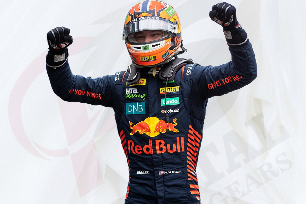 Dennis Hauger Red Bull Racing 2023 F2 Race Suit