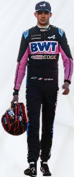 Esteban Ocon Team Alpine 2023 Suit Printed F1 Race Suit
