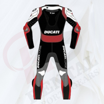 DUCATI CORSE MOTORBIKE LEATHER Racing SUIT - Rental Sports