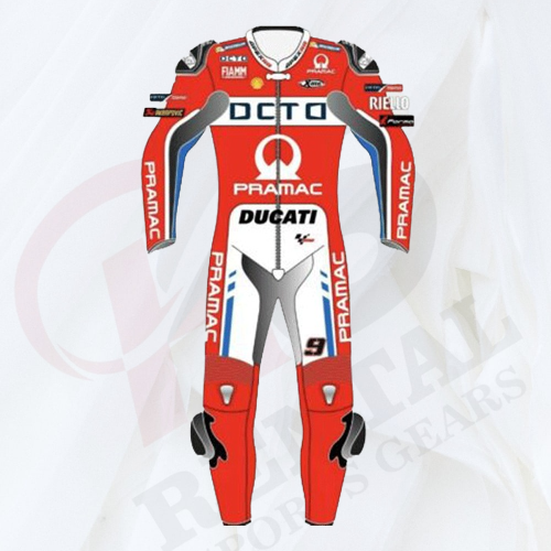 DUCATI PRAMAC MOTOGP RACE LEATHER SUIT