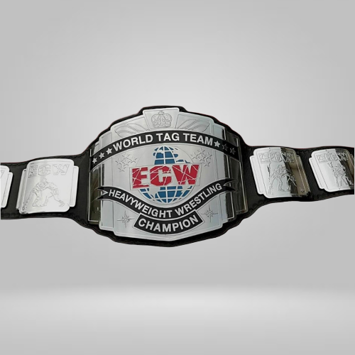 ECW WORLD TAG TEAM WRESTLING CHAMPIONSHIP BELT ZINC PLATE REPLICA