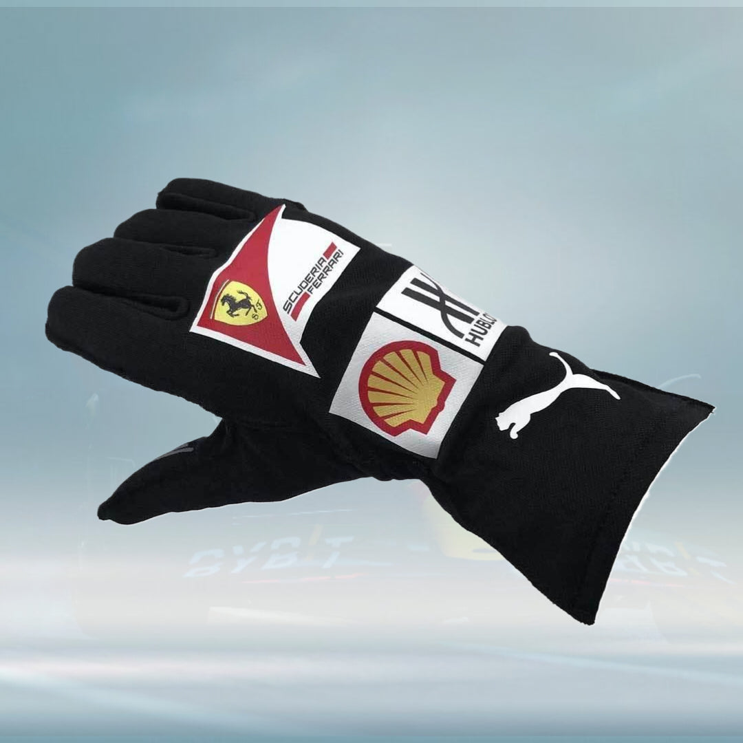 2017 Sebastian Vettel Ferrari F1 Race gloves