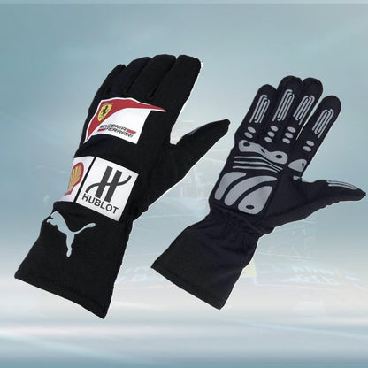 2017 Sebastian Vettel Ferrari F1 Race gloves