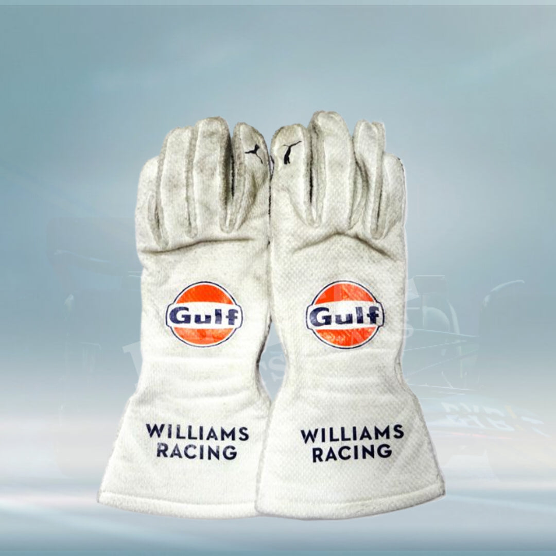 2024 F1 Race Logan Sargeant Williams Racing Glove