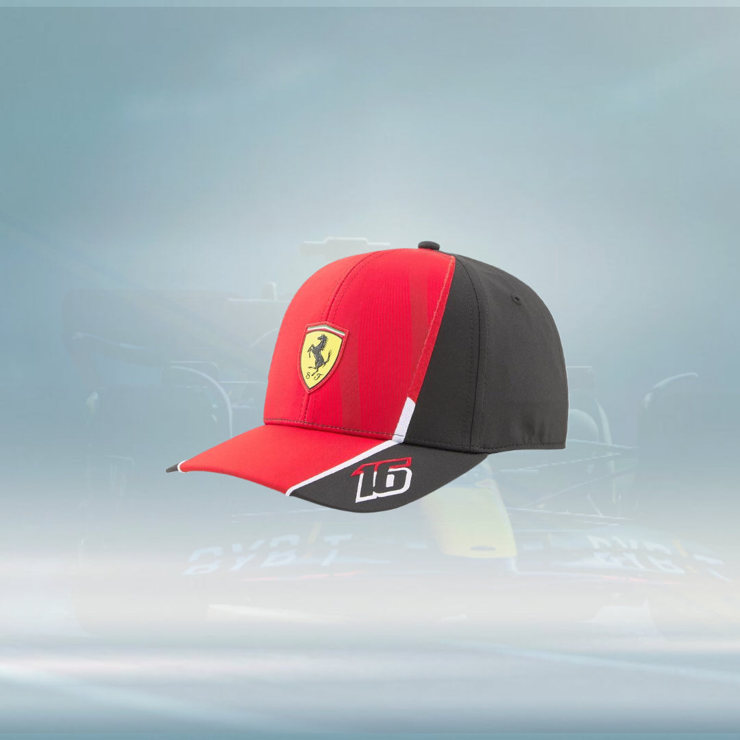 2023 Ferrari F1 Kids Leclerc Team Baseball cap red