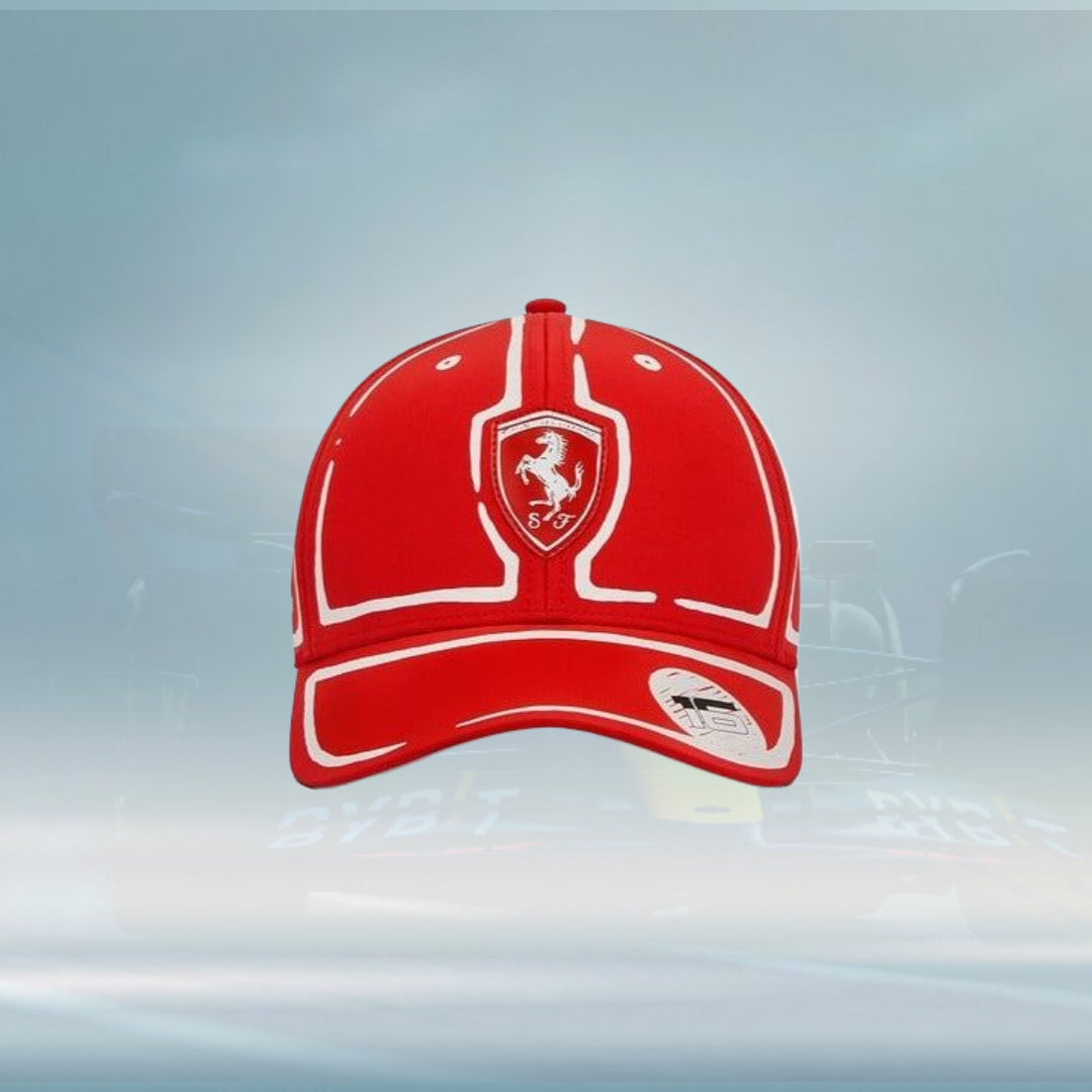 Charles Leclerc Las vegas Grand Prix Cap Scuderia Ferrari - Rental Sports