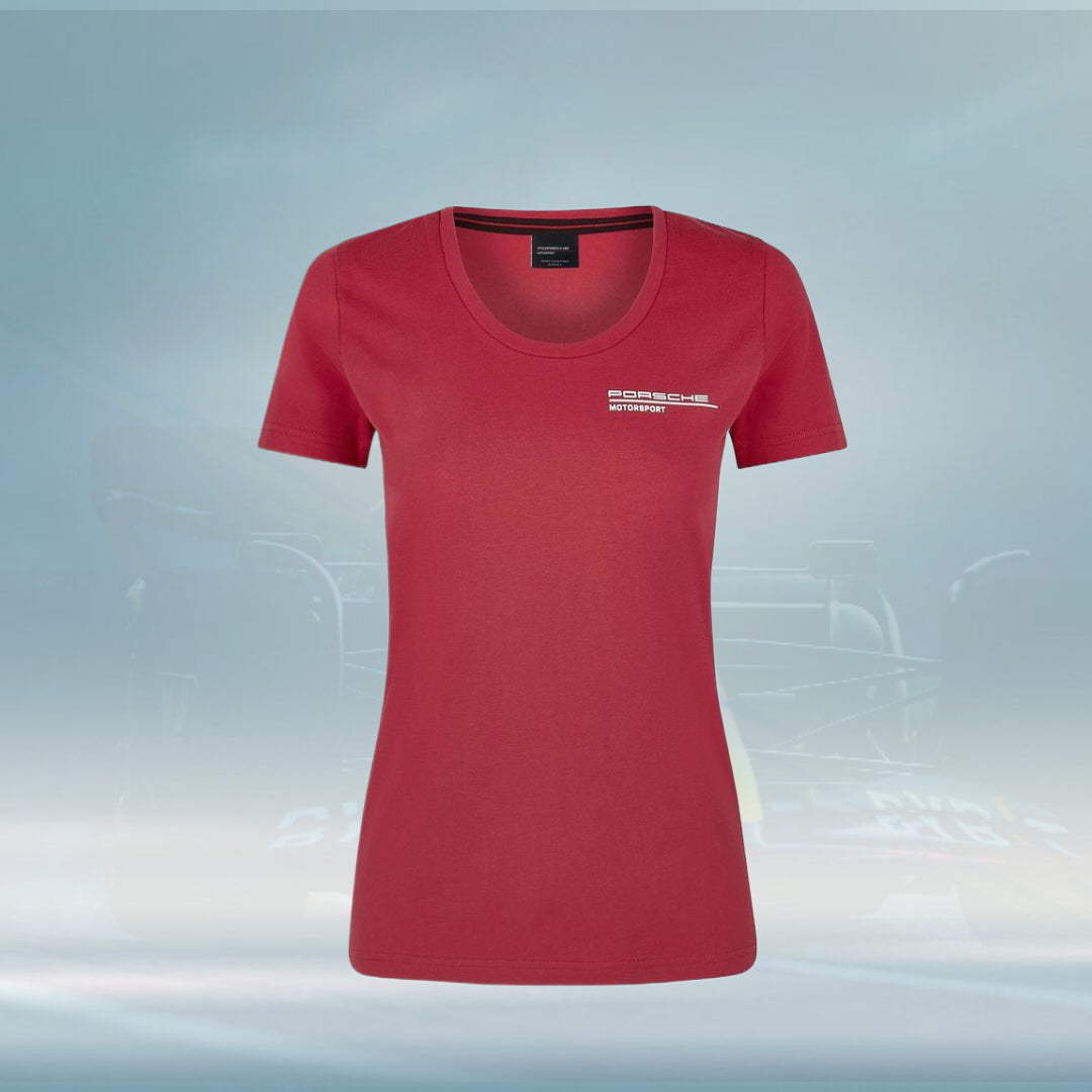 2021 Porsche Germany Ladies Logo T-Shirt