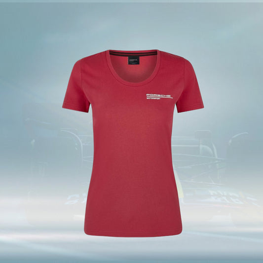 2021 Porsche Germany Ladies Logo T-Shirt