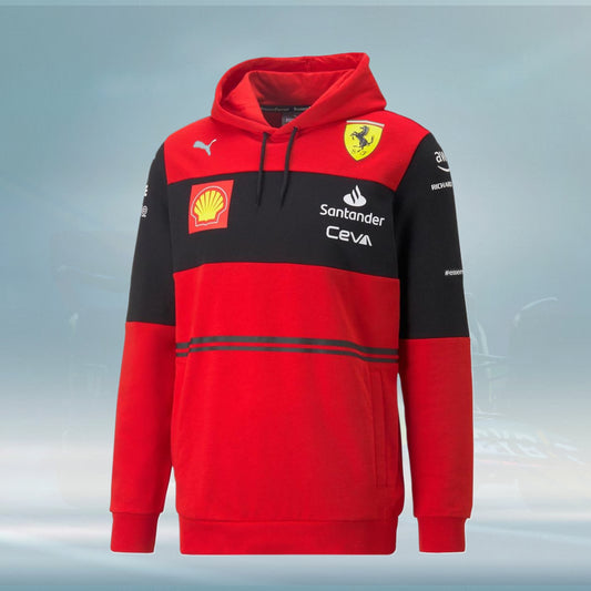 2022 Ferrari F1 Men's Hoodie Team Sweatshirt - Rental Sports