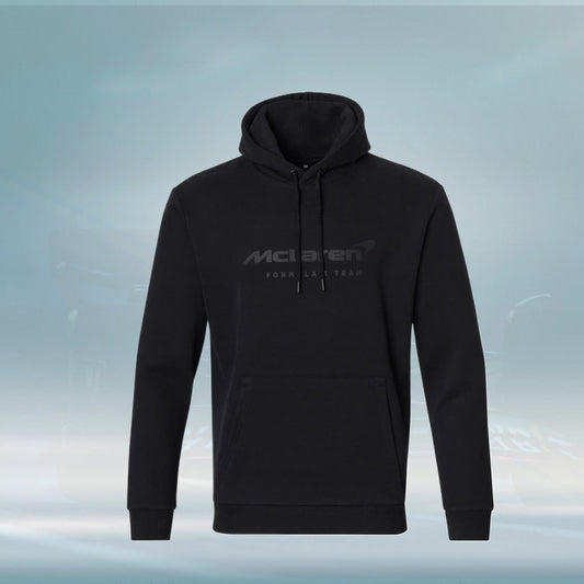 2022 McLaren F1 Mens Essentials Hoodie Black - Rental Sports