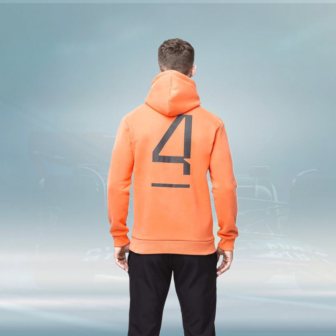 2022 McLaren F1 Mens LN4 Core Orange Hoodie - Rental Sports