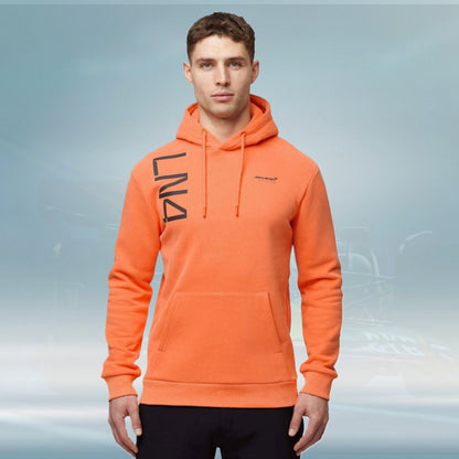 2022 McLaren F1 Mens LN4 Core Orange Hoodie - Rental Sports