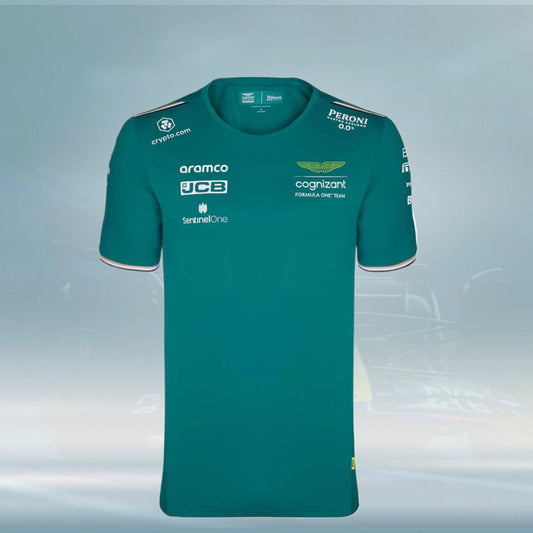 2023 Aston Martin UK F1 Mens Team t-shirt - Rental Sports