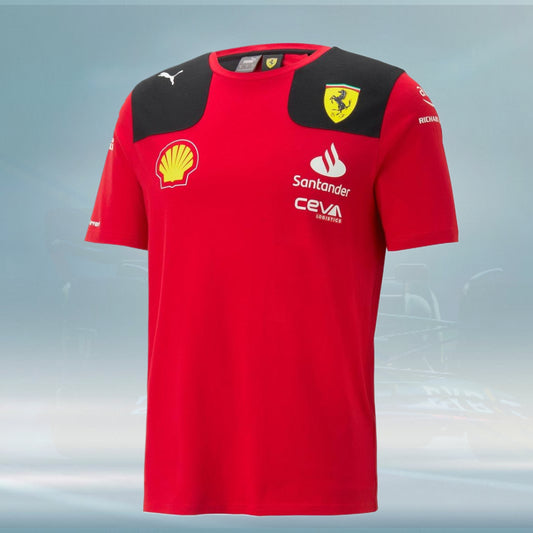 2023 Ferrari Italy F1 Mens Team T-shirt red - Rental Sports