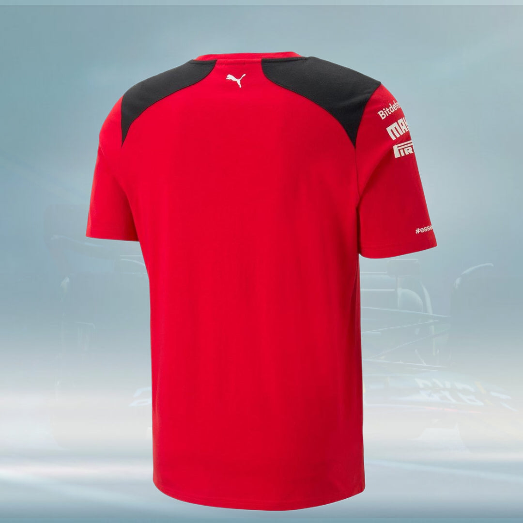 2023 Ferrari Italy F1 Mens Team T-shirt red