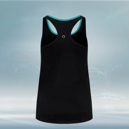 2023 Mercedes AMG Germany F1 Ladies Racerback Vest Black