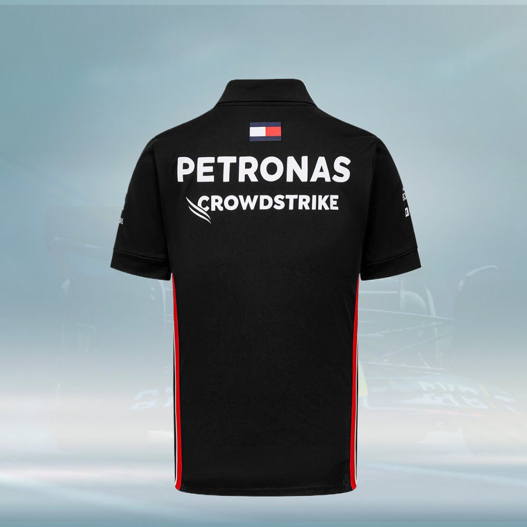 2023 Mercedes AMG Germany F1 Mens Team Polo Shirt