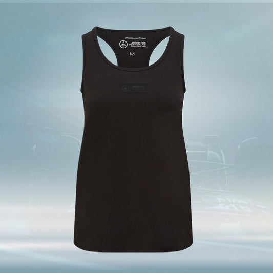 2023 Mercedes AMG Germany F1 Ladies Racerback Stealth Vest Black