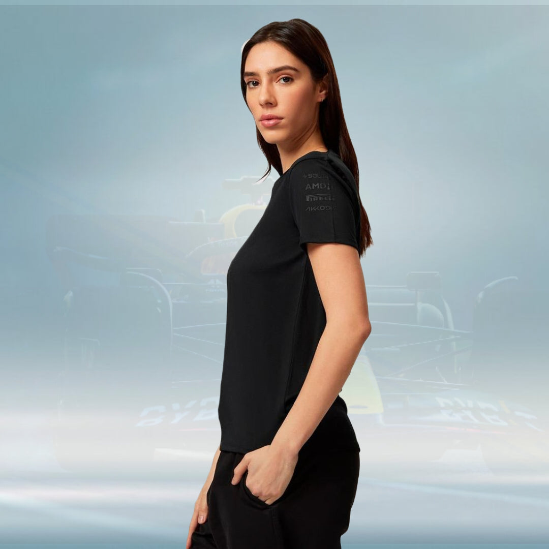 2023 Mercedes Germany AMG F1 Ladies Stealth Team T-shirt black