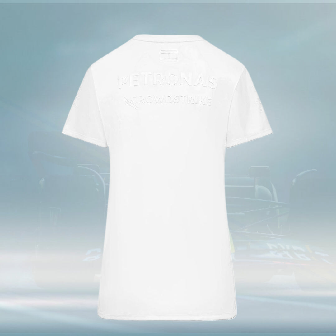 2023 Mercedes Germany AMG F1 Ladies Stealth Team T-shirt white