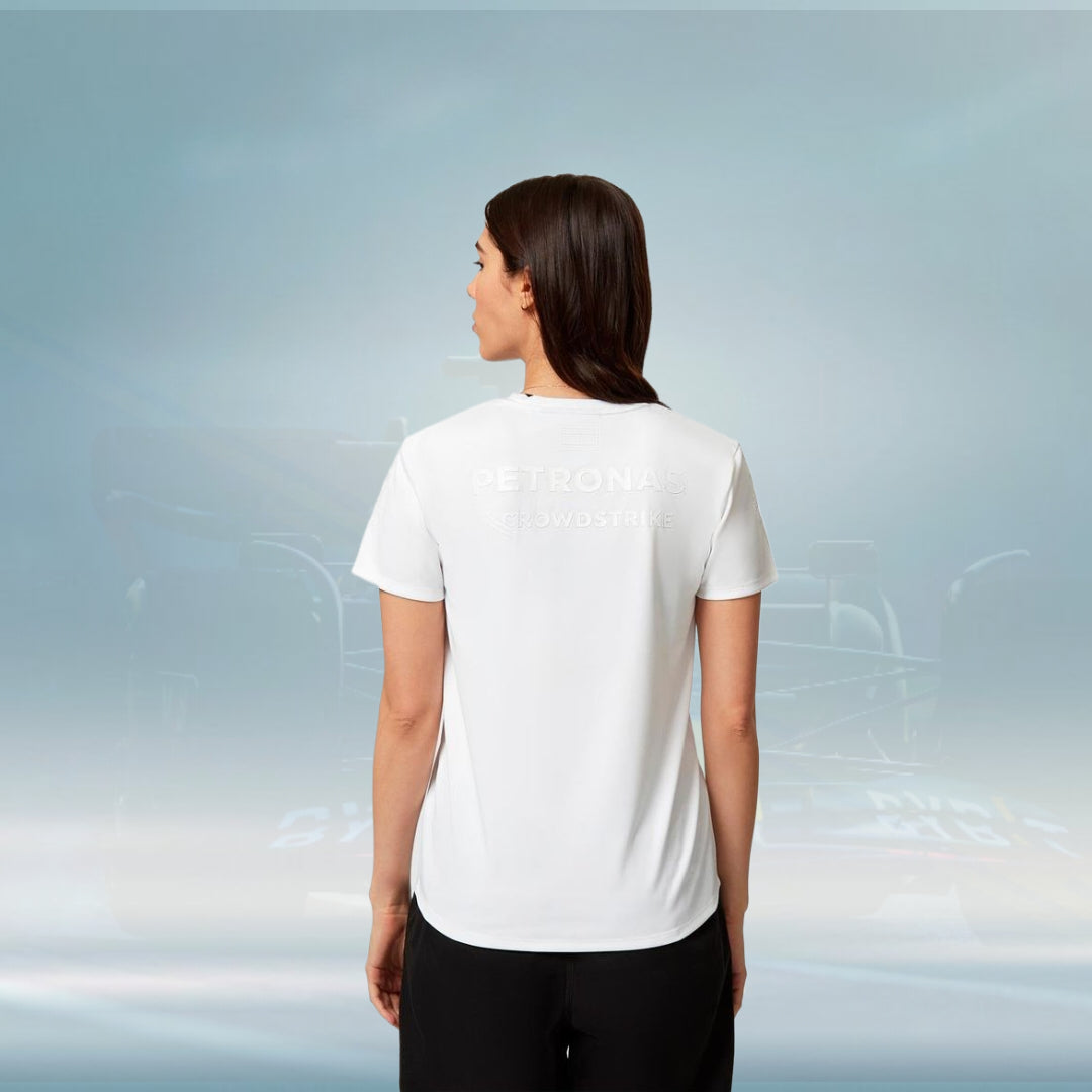 2023 Mercedes Germany AMG F1 Ladies Stealth Team T-shirt white