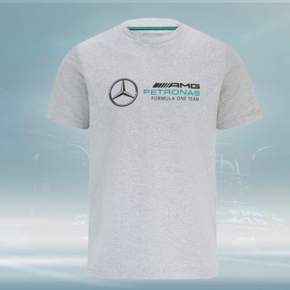 2023 Mercedes Germany AMG F1 Mens Logo T-shirt