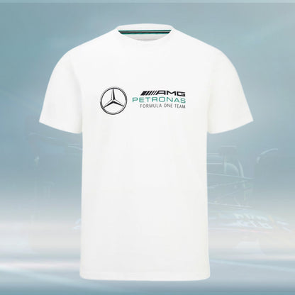 2023 Mercedes Germany AMG F1 Mens Logo T-shirt